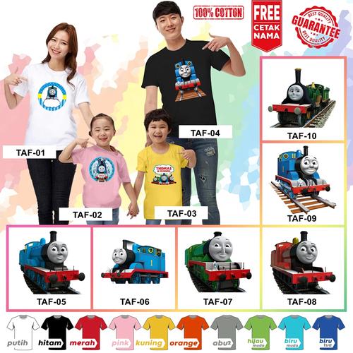 Foto Produk Kaos / Baju THOMAS AND FRIENDS ANAK BANYAK MOTIF (FREE TULISAN/NAMA) dari KaosEry