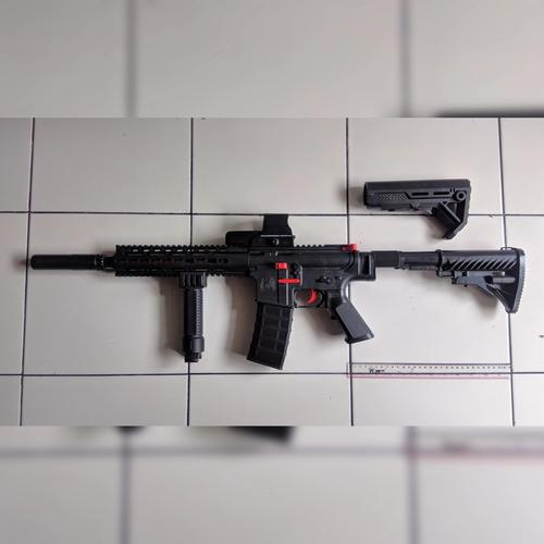 Gambar Adapter Stock + Pemanjang 5cm M416 Dcobra / Predator dgn popor SIG 556 dari 3DM Purwokerto Kab. Banyumas Tokopedia
