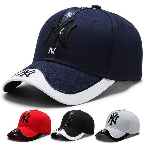 Gambar IMPORT PREMIUM TOPI BASEBALL NY DUAL TONE COLOUR UNISEX PRIA WANITA - RED dari Famyly8 Kab. Bekasi Tokopedia