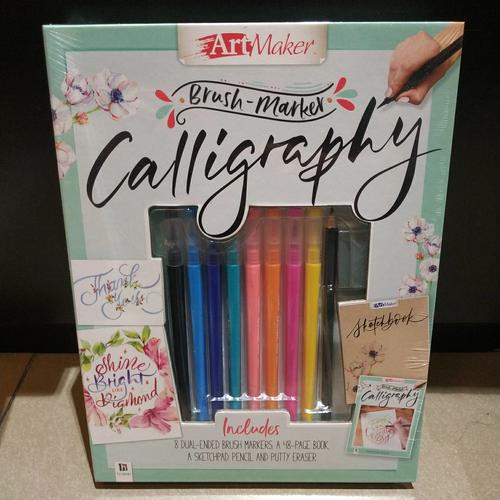 art maker brush marker calligraphy