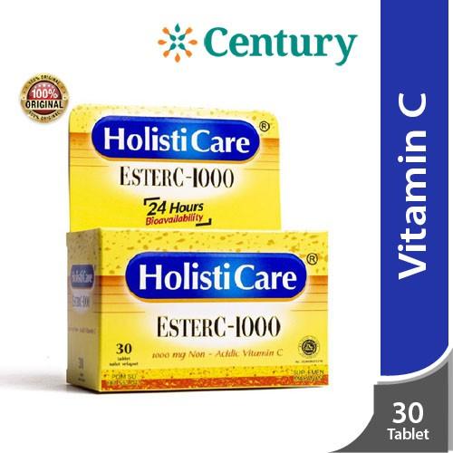 Foto Produk Holisticare Ester-C 1000mg Vitamin C 30 Tablet - 24 hours Bioavailabil dari CENTURY HEALTHCARE