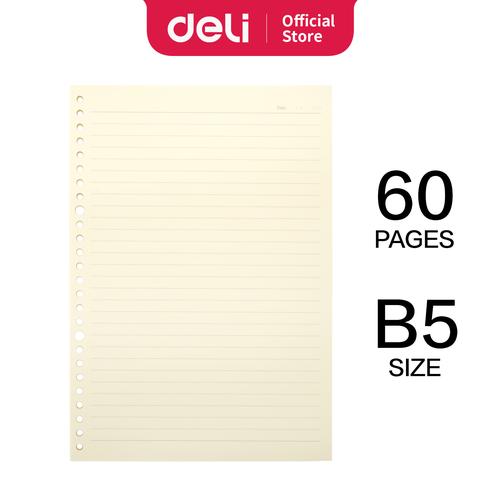 Foto Produk Deli Loose-Leaf Buku Notebook Extra leads B5 60lembar NB560 dari Deli Stationery