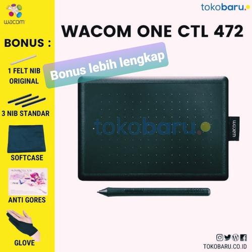Foto Produk Wacom One small CTL-472 pen tablet wacom ekonomis garansi resmi - unit only dari tokoJBC