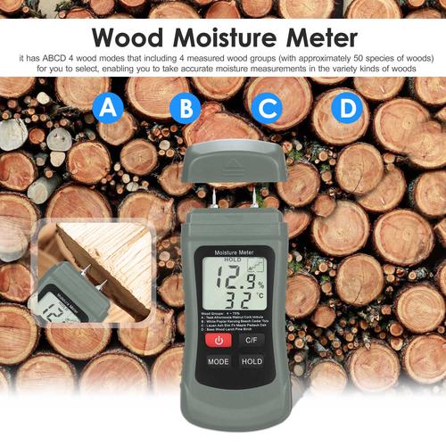 Foto Produk Digital Wood Moisture Meter Alat ukur kelembaban kadar air pada kayu dari Mandirindo