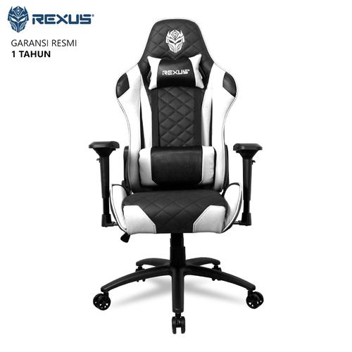 Gambar Kursi Gaming Rexus RGC101 Gaming Chair - Putih dari AKA Official Jakarta Barat Tokopedia