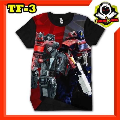 Foto Produk Kaos TRANSFORMERS otobots Optimus Prime Kaos Robot dari JURIG KAOS