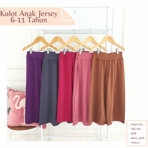 Foto Produk Celana Kulot Anak 6-10 Tahun - Celana Panjang Anak Perempuan - L 6-8 Thn dari FAF Galeri