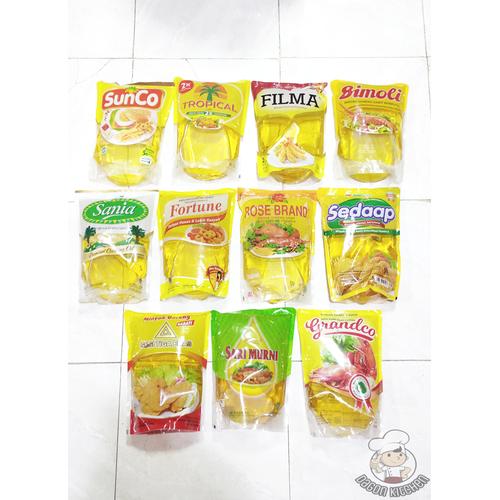 Foto Produk Minyak Goreng 2L Sunco Filma Bimoli Rosebrand Sania Fortune (Random) - SEGITIGA EMAS dari Dagon Kitchen