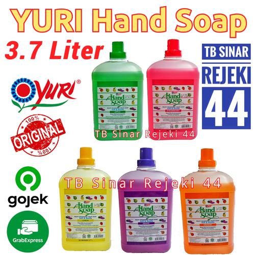 Foto Produk Yuri Hand Soap Sabun Cuci Tangan Jerigen 3.7Liter Gojek / Grab OK - GRAPE dari TB Sinar Rejeki 44