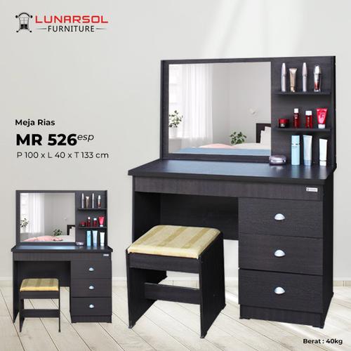 Foto Produk Meja Rias Minimalis TW526 + Kursi - Ekspresso dari Twicefurniture