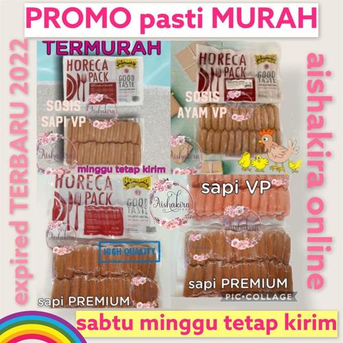 Foto Produk Bernardi Sosis Sapi Breakfast Horeca 1kg - sapi VP dari Aishakira online