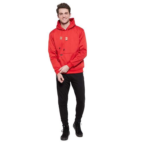 Gambar MOTZ Sweater Hoodie Polos Merah - L, Merah dari Official Motz Shop Kota Bandung Tokopedia