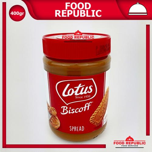 Foto Produk Lotus Biscoff Biscuit Spread 380 GR Halal Selai Premium Import Belgia dari Food Republic