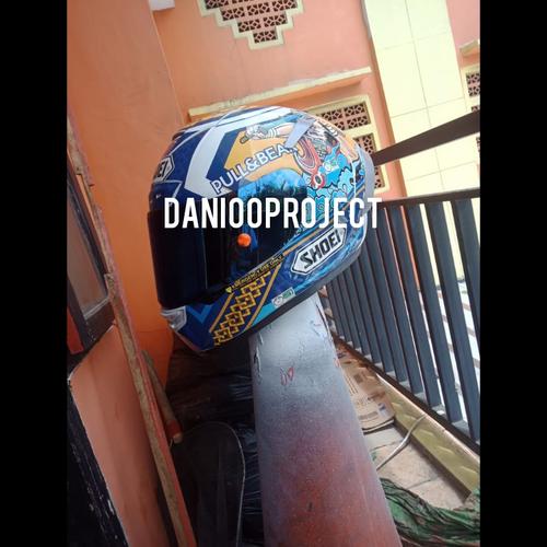 water decal helm Shoei motif motegi 