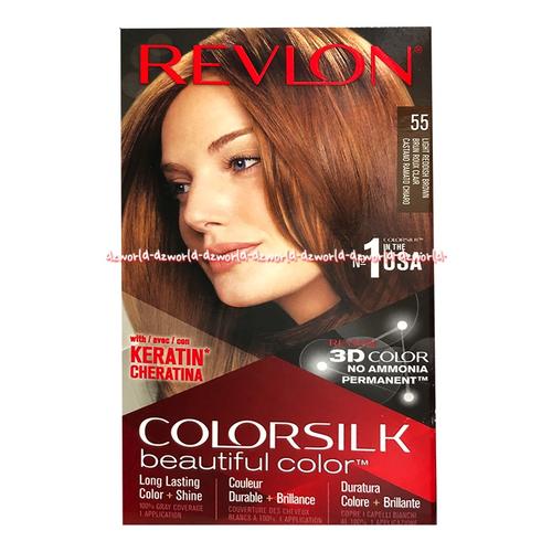 Jual Revlon Colorsilk 55 Light Reddish Brown Cat Rambut Warna Coklat Terang Jakarta Barat Dz World Tokopedia Jual Revlon Colorsilk 55 Light Reddish Brown Cat Rambut Warna Coklat Terang Jakarta Barat Dz World Tokopedia