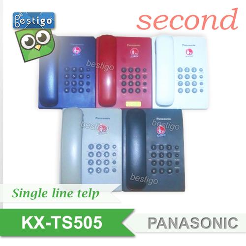 Foto Produk Telepon Rumah/Indihome Dan Untuk Pabx Type Panasonic KX-TS505 - Putih dari BESTIGO PABX TELEPON