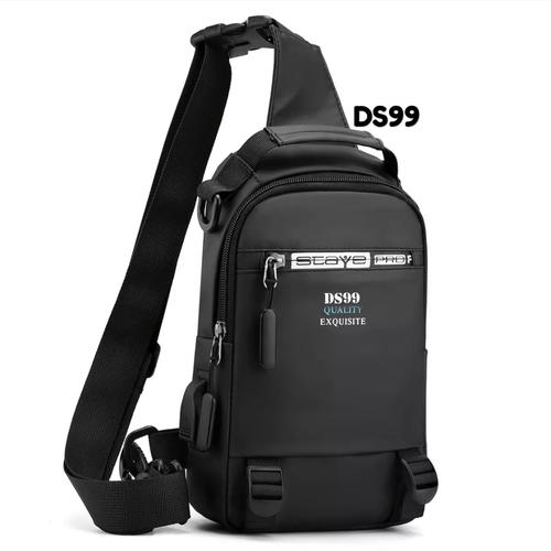 Foto Produk DS99 Tas Selempang pria 2021 3in1 bisa ransel tas ransel multifungsi - Hitam dari dream_shop_99