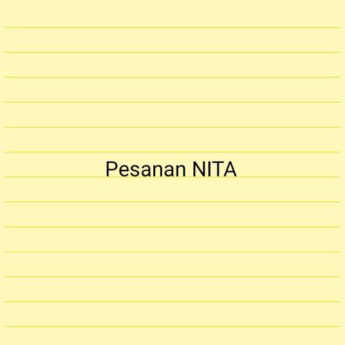 Foto Produk pesanan produk sist NITA dari ADP OSHOP