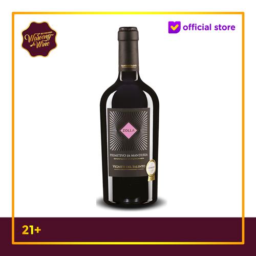 Foto Produk Red Wine Zolla Primitivo Di Manduria dari Waroeng Wine GS