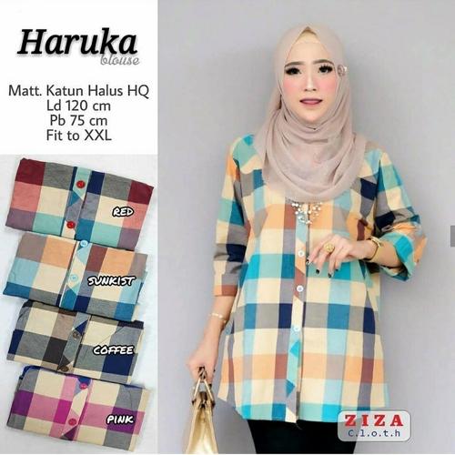 Foto Produk ATASAN JUMBO KOTAK WARNA - HARUKA dari JnC Style Collection