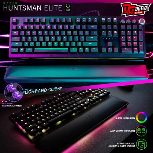 Foto Produk Razer Huntsman Elite Opto Mechanical Chroma Gaming Keyboard - OPTO PURPLE dari DGeva Gaming