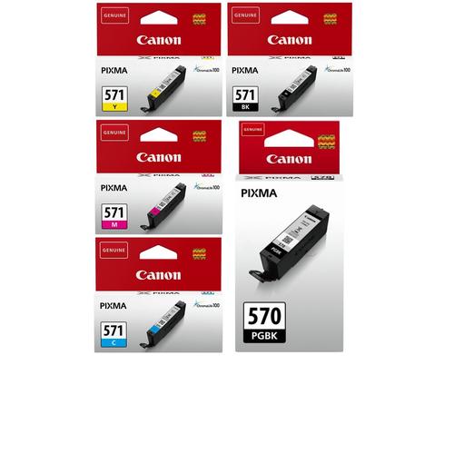 CLI-571 + PGI-570PGBK Ink Cartridge 