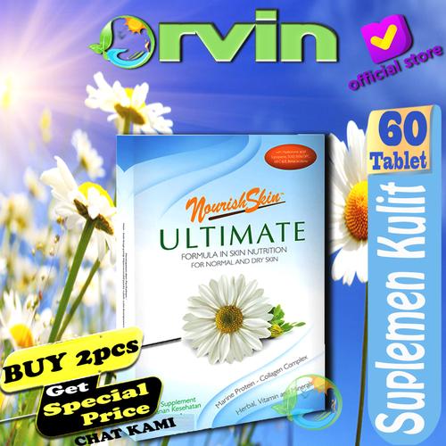 Foto Produk Nourish Skin Ultimate 60 Tablet, Glowing / No Kerutan / Kulit Kencang dari Orvin Health & Beauty