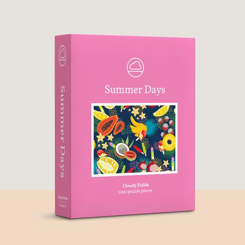 Foto Produk Summer Days - Jigsaw Puzzle 1000 pieces dari Cloudy Fields