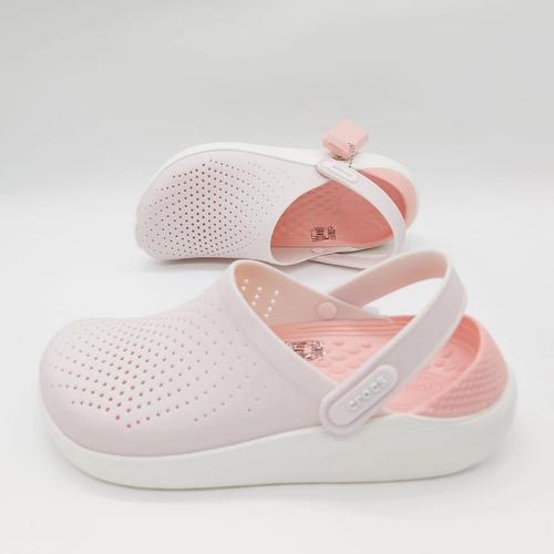 crocs literide clog white