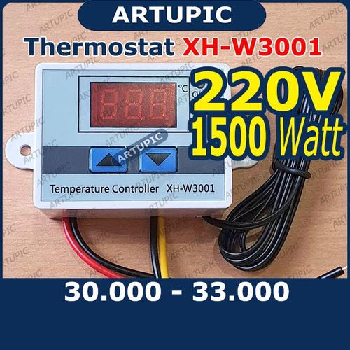 Gambar Thermostat XH-W3001 Termostat Digital Temperature Controller dari ArtupicPeralatanPeternak Kota Tangerang Selatan Tokopedia