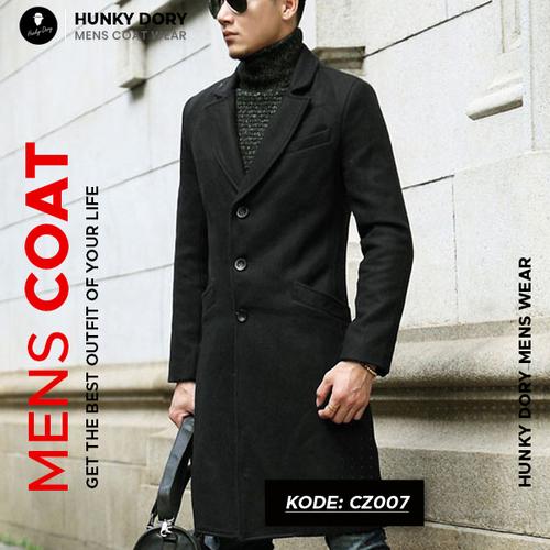 long wool overcoat