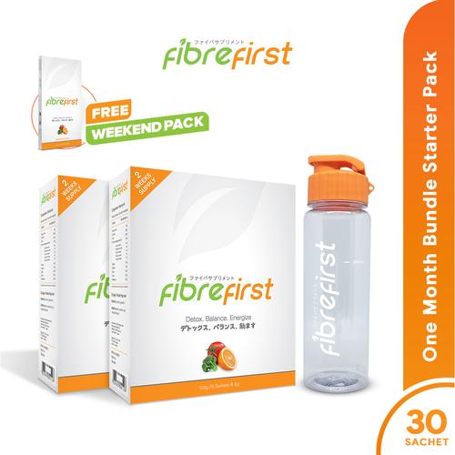 Foto Produk FibreFirst One Month Bundle Starter Pack Free Weekend Pack dari FibreFirst Official