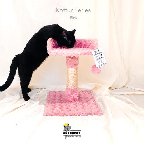 Gambar KOTTUR Cat Tree - Rumah Kucing Arthacat - Pink dari arthacat.id Kota Tangerang Tokopedia