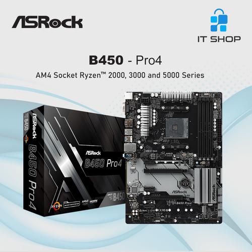 Foto Produk Motherboard Asrock B450 PRO4 dari IT-SHOP-ONLINE