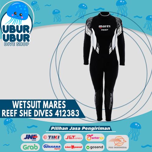 Jual Wetsuit Mares REEF 3mm She Dives 412383 New - Baju Selam Baju ...