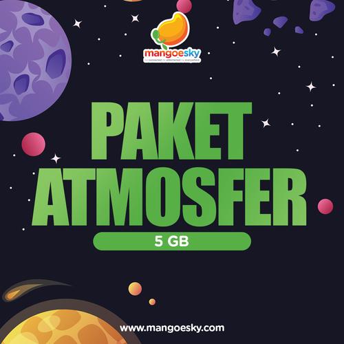 Foto Produk Paket Internet Satelit Atmosfer 5GB Bandwith up to 6 Mbps dari Telkomsat