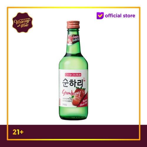 Foto Produk Soju Korea Chum Churum Strawberry 360ml dari Waroeng Wine GS