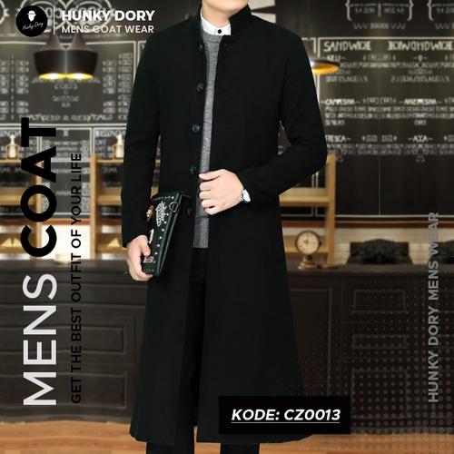 black overcoat men