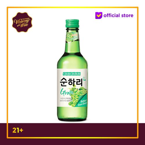 Foto Produk Soju Korea Chum Churum Grape 360ml dari Waroeng Wine GS