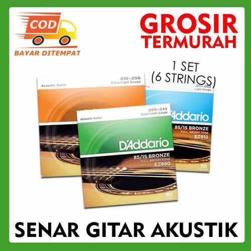 Foto Produk Senar D'Addario Senar Gitar Akustik 890 900 910 Senar Daddario - EZ 890 dari PALEMBANG MUSIC STORE