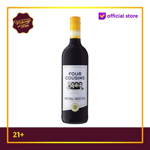 Foto Produk Wine Four Cousins Natural Sweet Red Wine dari Waroeng Wine GS