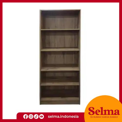Foto Produk SELMA RAK 5 TINGKAT FITZ WALNUT 175CM dari SELMA