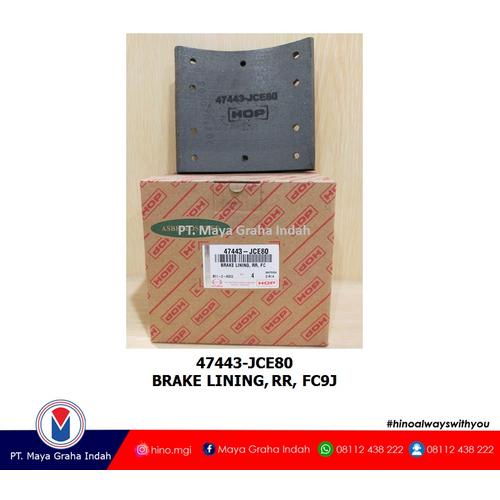 Foto Produk BRAKE LINING, RR, FC9J / 47443JCE80 dari mayagrahaindahofficial