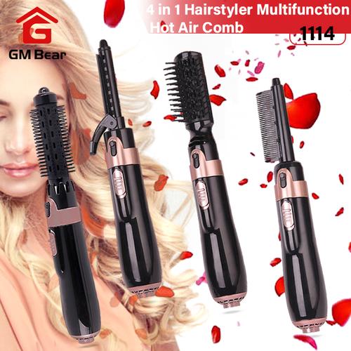 Foto Produk GM Bear Catokan Rambut Serbaguna 4 in 1 1114-Hairstyler Multifunction dari GM Bear