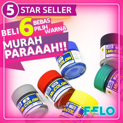Foto Produk MURAH PUUAARAHHH!! CAT GUNDAM MR. COLOR PAKET 6 PCS - (HANYA C SERIES) dari felo geek store