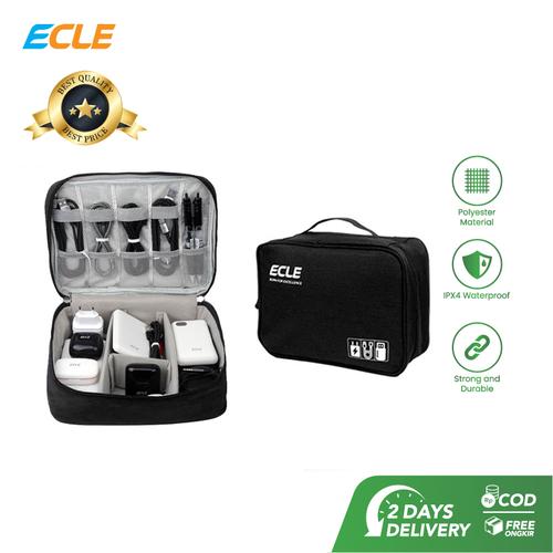 Foto Produk ECLE Storage Bag Tas Aksesoris Gadget Portable Waterproof Multifungsi dari ECLE Official Store