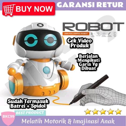 Foto Produk F16 Mainan Edukasi Anak Perempuan Laki Laki Robot Robotan Menggambar dari BKC99