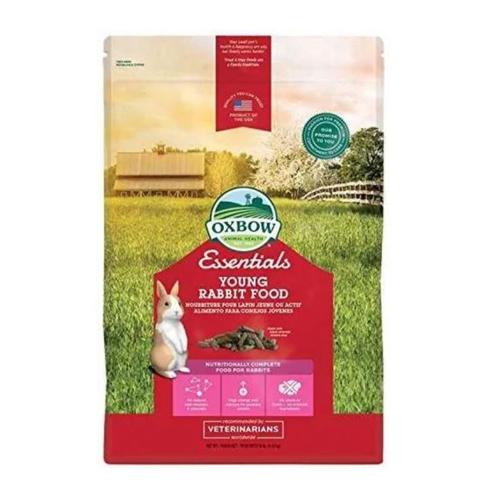 Foto Produk Oxbow Young Rabbit 10lbs Bunny Basics Kids 15/23 Month 4500gr 4.5kg - EXP 2022-06 dari Hime petshop