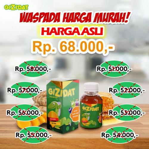 Foto Produk GIZIDAT - Madu Ikan Sidat | Vitabumin Albumin Kecerdasan Otak Anak dari istanaherbalsby