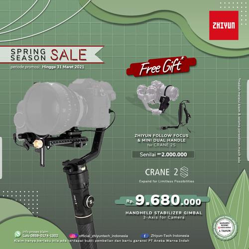Foto Produk Zhiyun Crane 2S Gimbal Stabilizer - Zhiyun Crane 2S dari taskamera-id